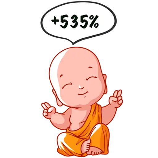 buddha invest - Sticker 15