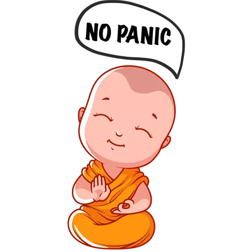 buddha invest - Sticker 13