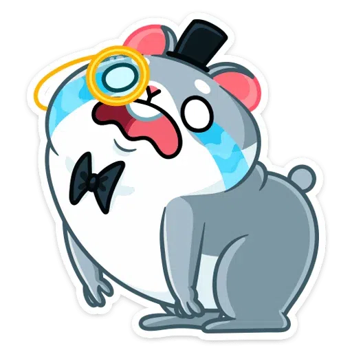 Mister Hamster - Sticker 24