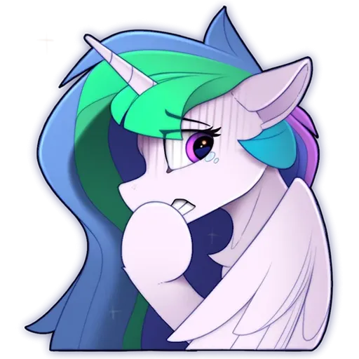 Celestia emotions by Yakovlev-vad - Sticker 16