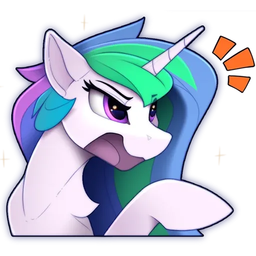 Celestia emotions by Yakovlev-vad - Sticker 23