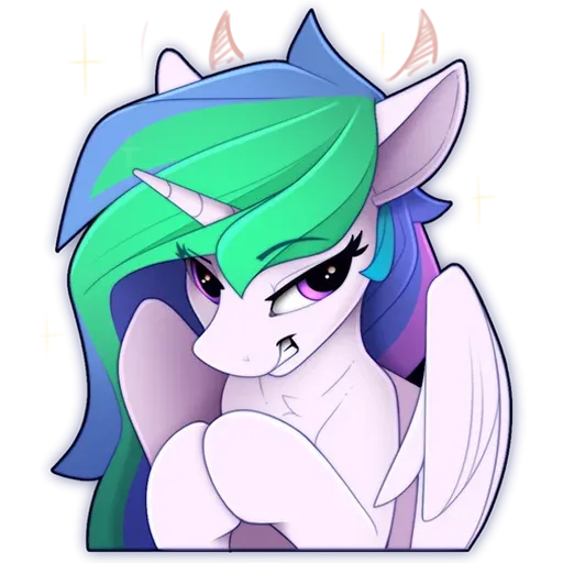 Celestia emotions by Yakovlev-vad - Sticker 9
