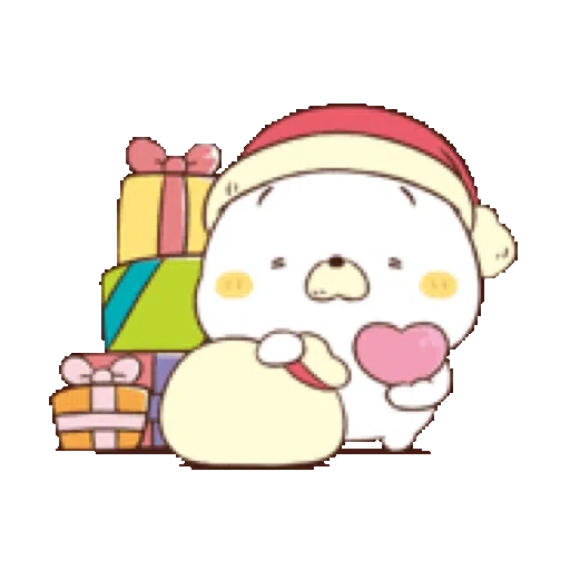 Friends cat WINTER 2021 (貓咪朋友, 聖誕) - Sticker 10