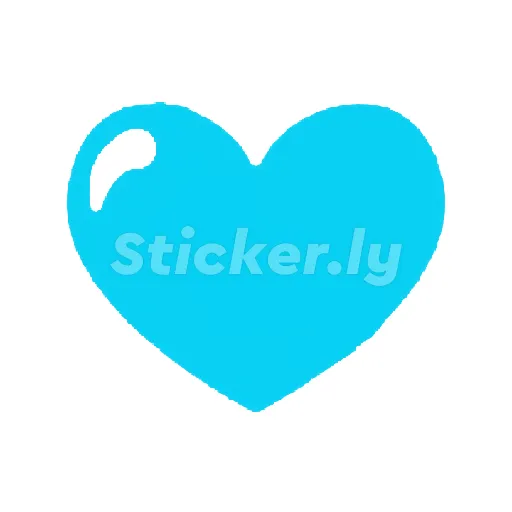 bleu hearts - Sticker 9
