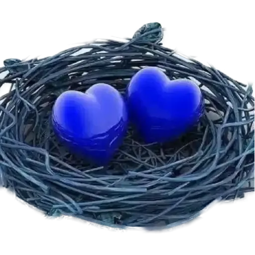 bleu hearts - Sticker 30