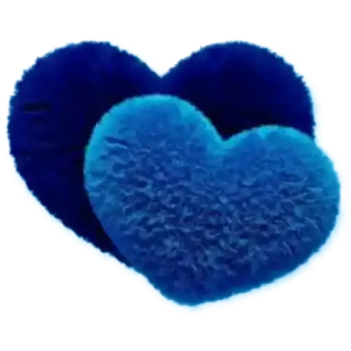 bleu hearts - Sticker 29