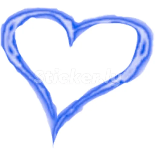 bleu hearts - Sticker 11