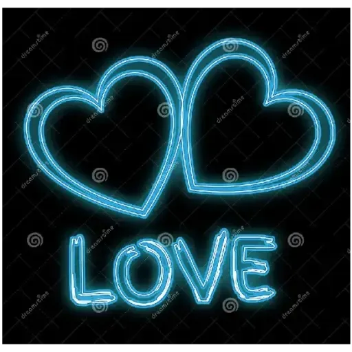 bleu hearts - Sticker 15