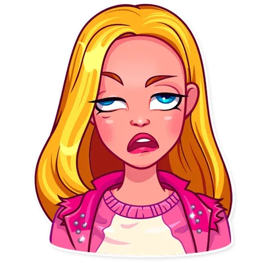 Pink doll - Sticker 11