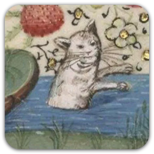 Medieval Cats - Sticker 17