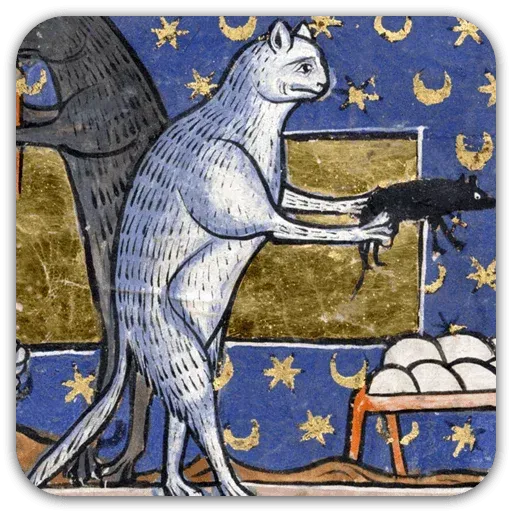 Medieval Cats - Sticker 14
