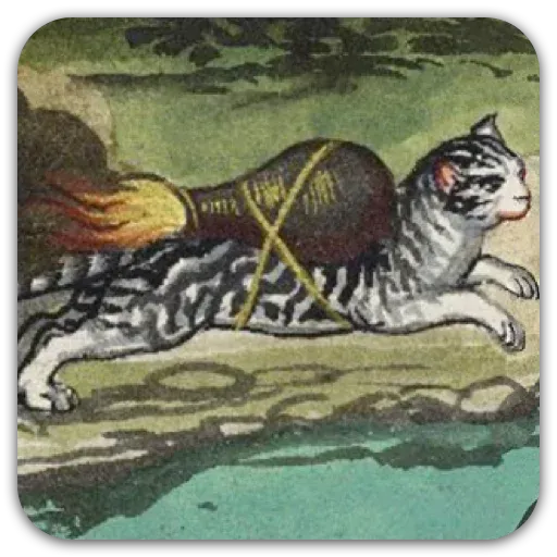 Medieval Cats - Sticker 22