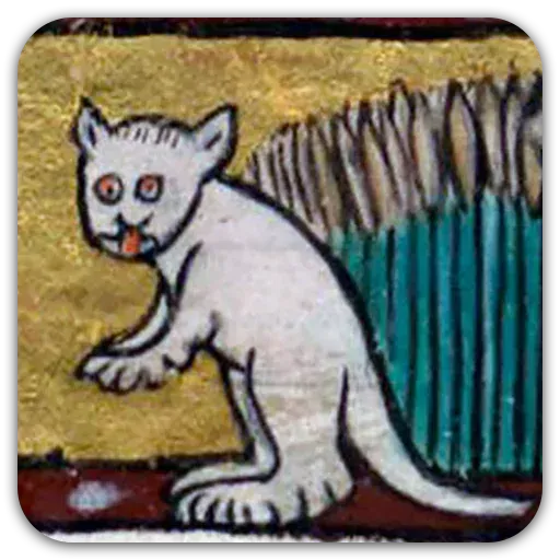 Medieval Cats - Sticker 21