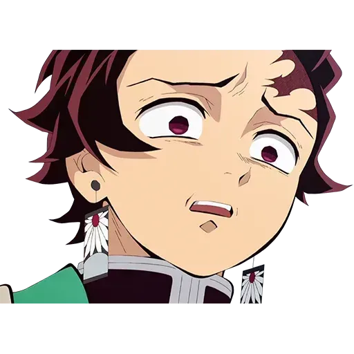 kimetsu faces - Sticker 11
