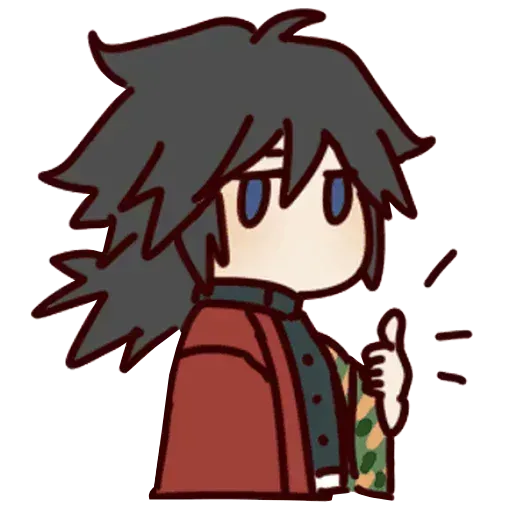 kimetsu faces - Sticker 12