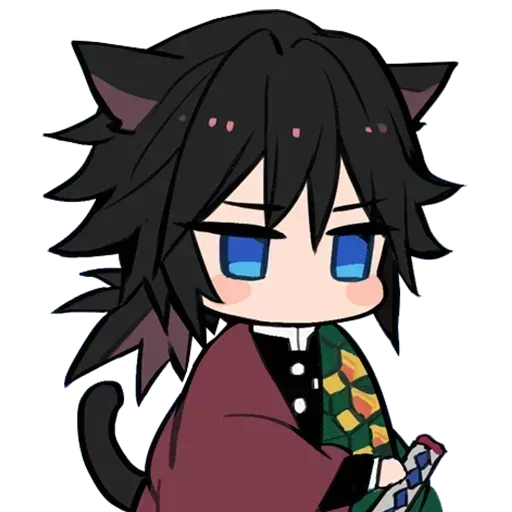 kimetsu faces - Sticker 13