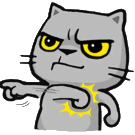 Mad Cat - Sticker 28