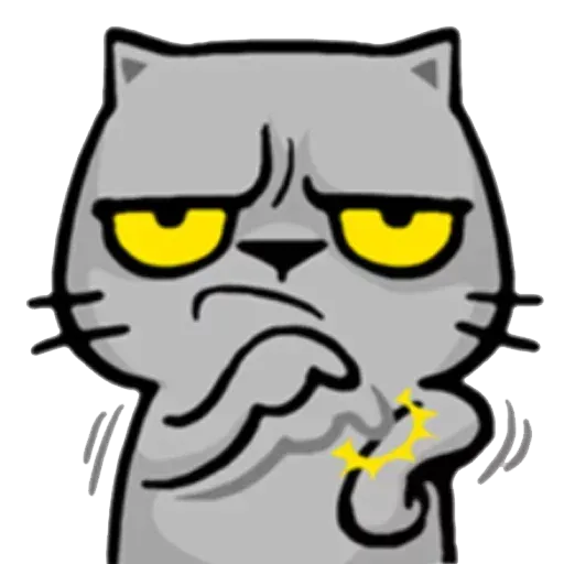 Mad Cat - Sticker 22