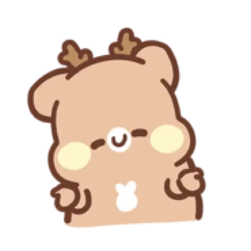 Sweet House 鹿尼貼圖4 _ 讚讚貼圖 (松尼) (1) - Sticker 16