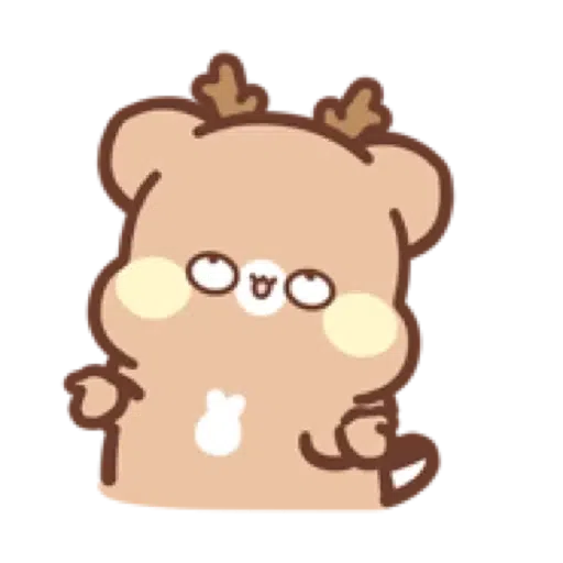 Sweet House 鹿尼貼圖4 _ 讚讚貼圖 (松尼) (1) - Sticker 19