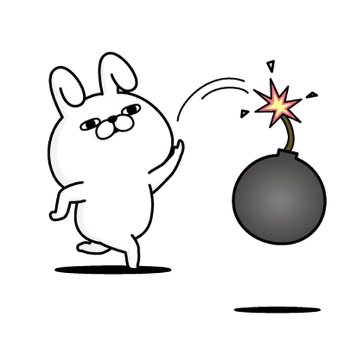 YOSISTAMP-兔兔100%(毒舌篇) - Sticker 20