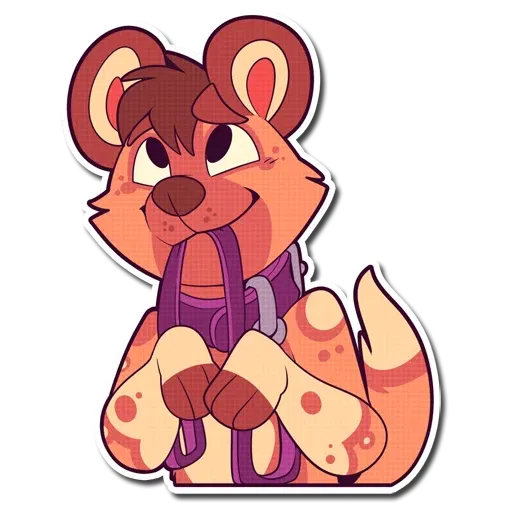 Cinnamon Wild Dog - Sticker 23