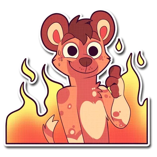 Cinnamon Wild Dog - Sticker 28