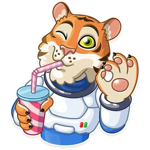 Cosmic Tiger - Sticker 23