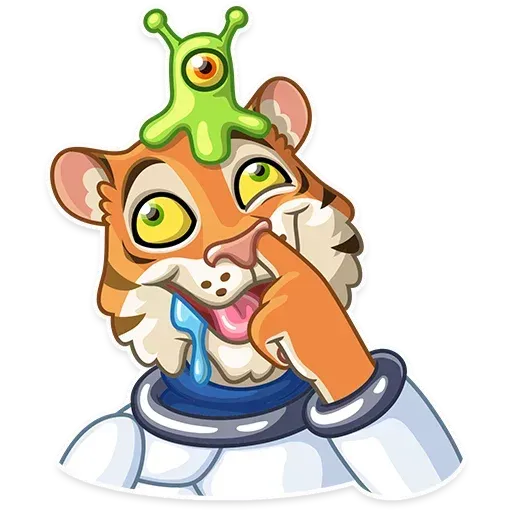 Cosmic Tiger - Sticker 22