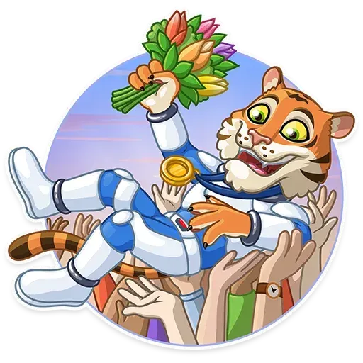 Cosmic Tiger - Sticker 17