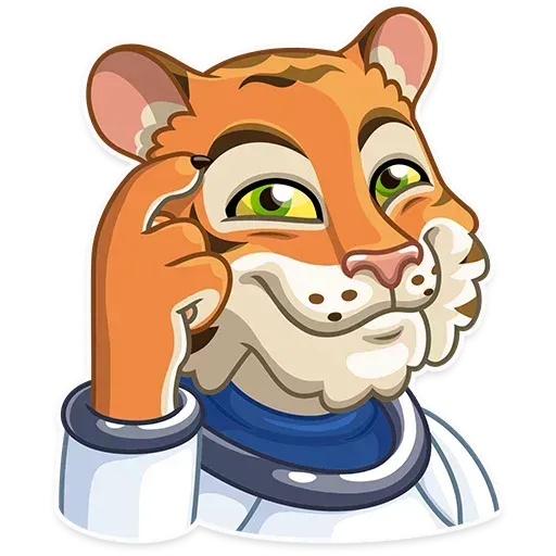 Cosmic Tiger - Sticker 21