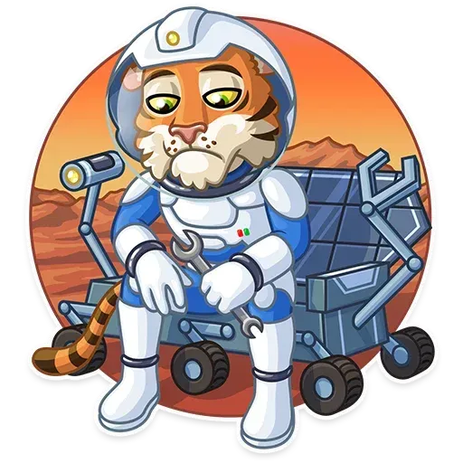 Cosmic Tiger - Sticker 12
