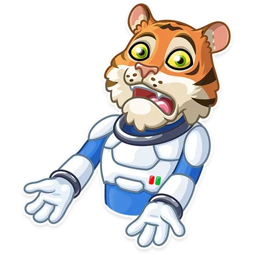 Cosmic Tiger - Sticker 24