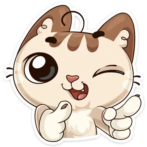 Котик 2 - Sticker 23