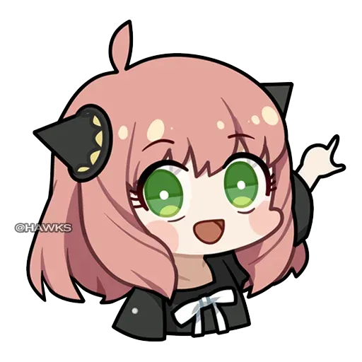 Chibi Anya - Sticker 9