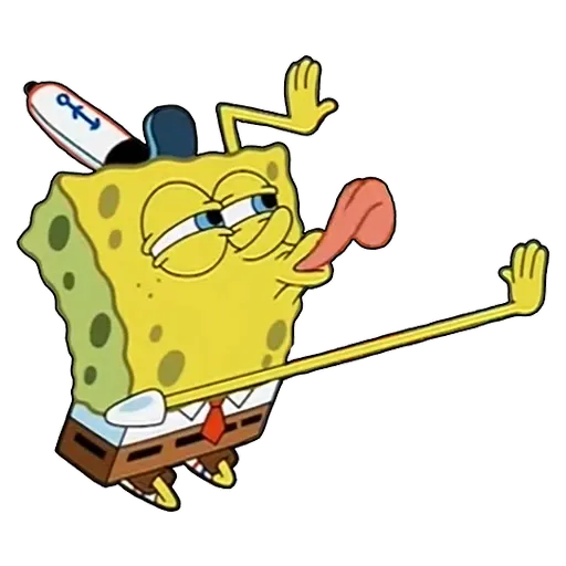Bob esponja random - Sticker 15