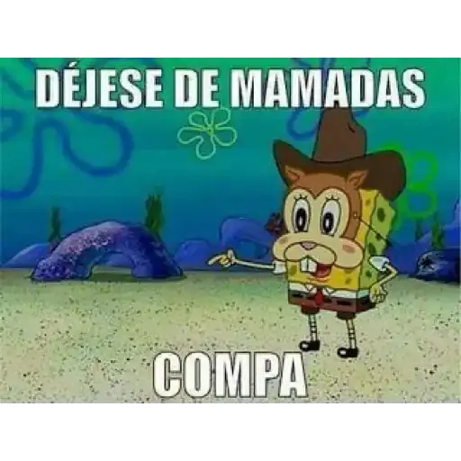 Bob esponja random - Sticker 25