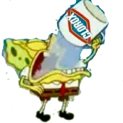 Bob esponja random - Sticker 30