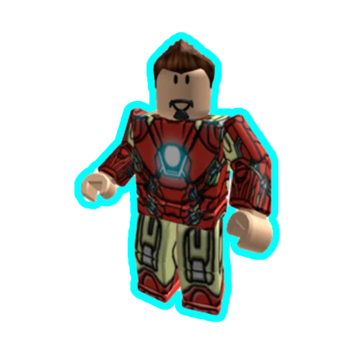Roblox ironman - Sticker 11