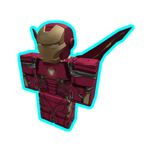 Roblox ironman - Sticker 9