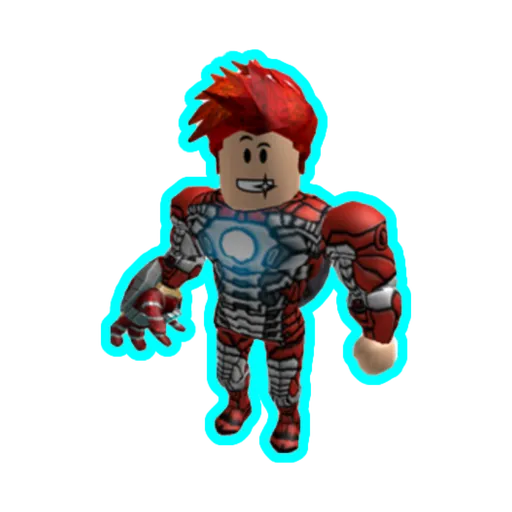 Roblox ironman - Sticker 10