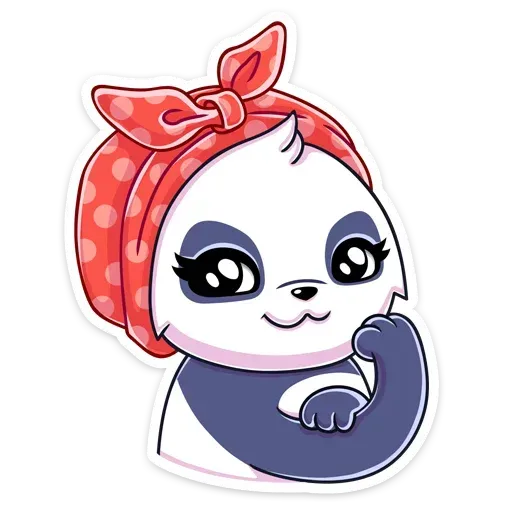 Panda Tori - Sticker 12