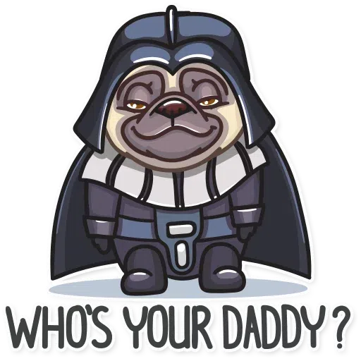 Pug Power - Sticker 12