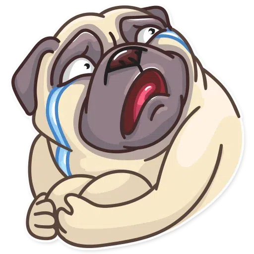 Pug Power - Sticker 29