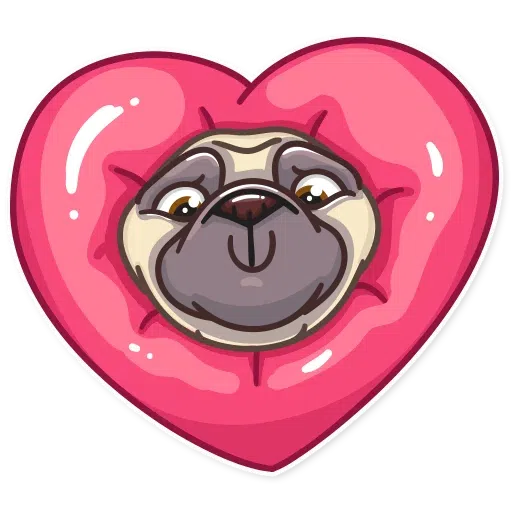 Pug Power - Sticker 10