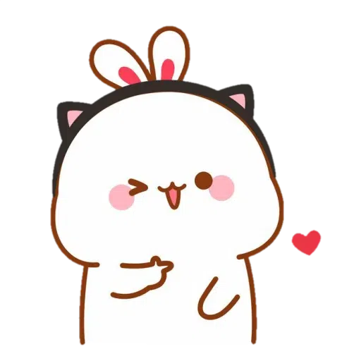 Rabbitto catto - Sticker 26