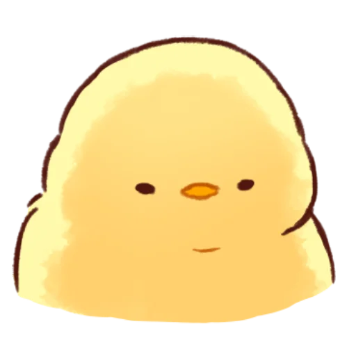 soft and cute chick 10 WhatsApp Stickers - Stickers Cloud