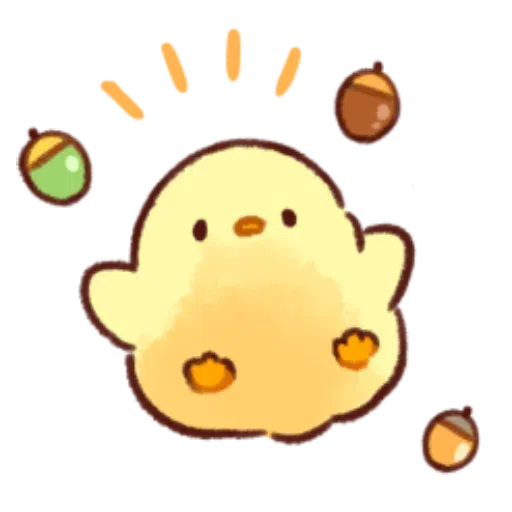 soft and cute chick 10 - Sticker 22