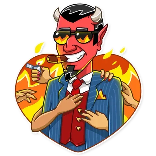 Devil - Sticker 25