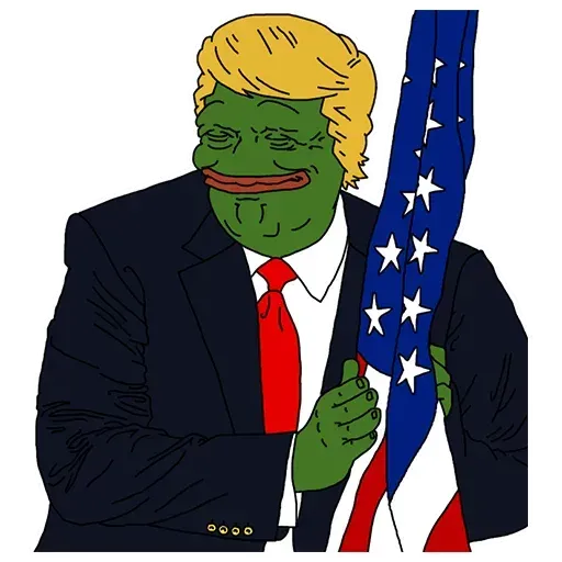 PePe Trump @kyprijan - Sticker 9